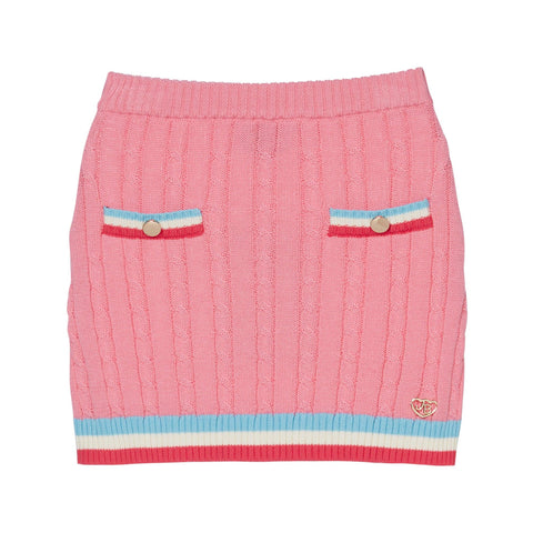 Cherry Blossom Knitted Skirt - Jelly Bunny TH