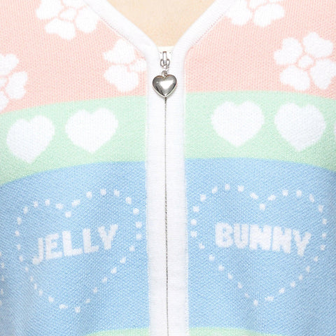 เสื้อเบล้าส์ครอปแขนเสื้ื้อสั้น Vanilla Sky - Jelly Bunny TH