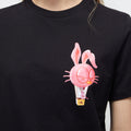Wild Journey Logo Embroideries Short Sleeve T-Shirt - Jelly Bunny TH