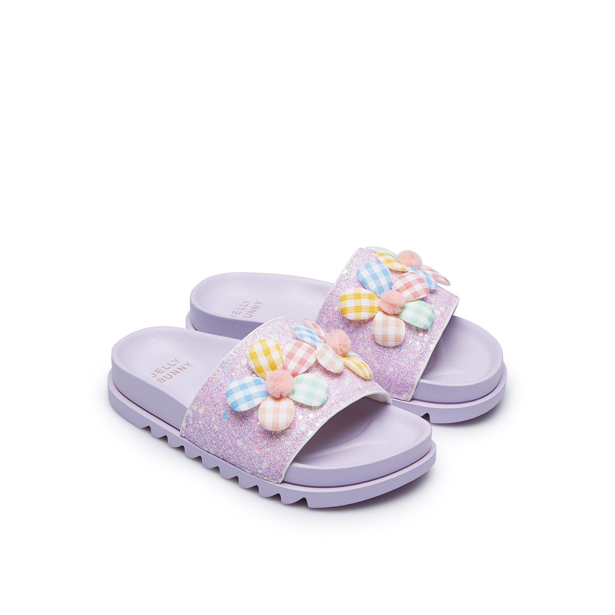 Mini Slide Natasha Sandal Purple - Jelly Bunny Thailand Official Online Store