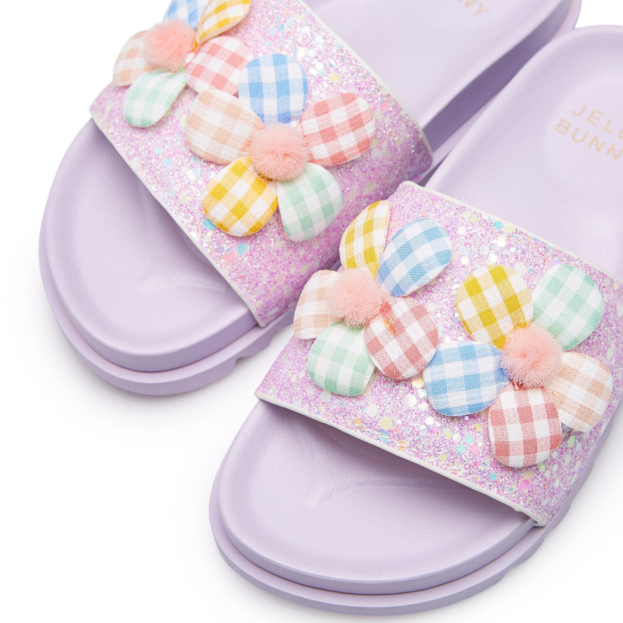 Mini Slide Natasha Sandal Purple - Jelly Bunny Thailand Official Online Store