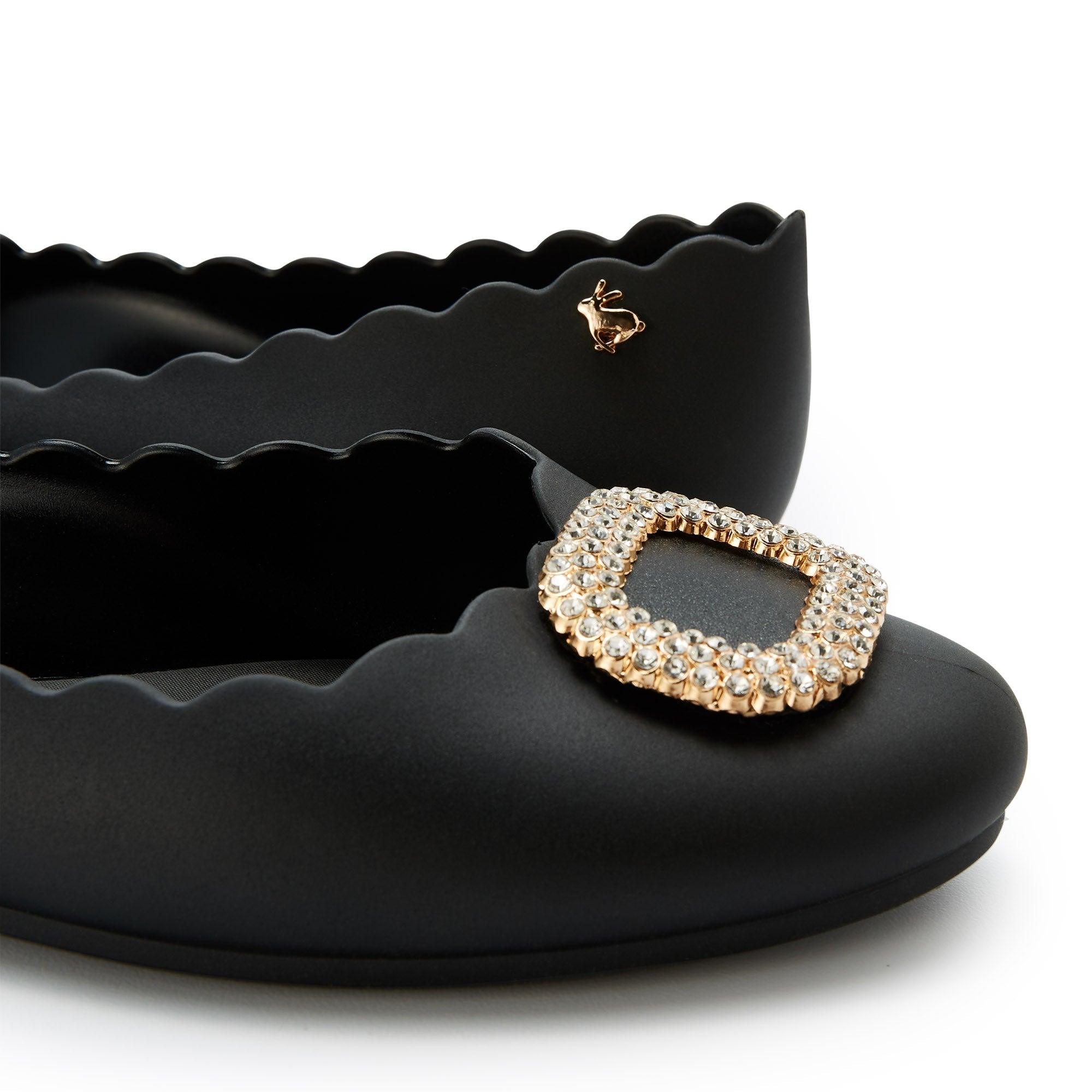 Sophie Matt Rikku Ballerina Shoes Black - Jelly Bunny Thailand Official Online Store