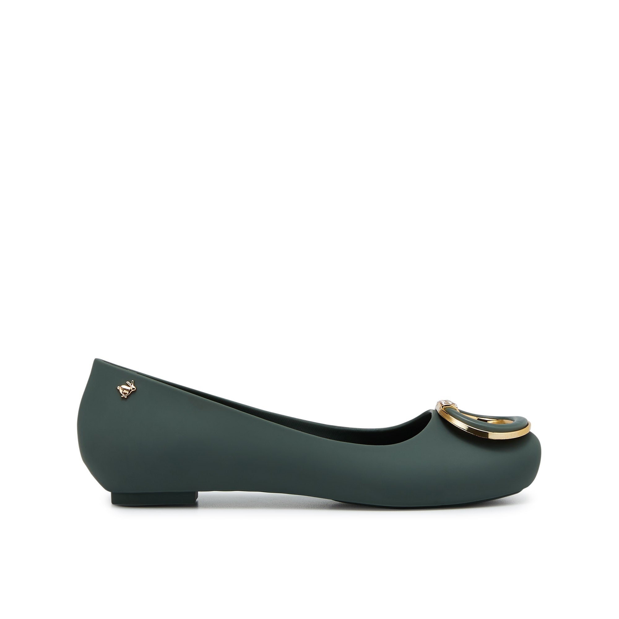 Colin Zion Flat Ballerinas Green