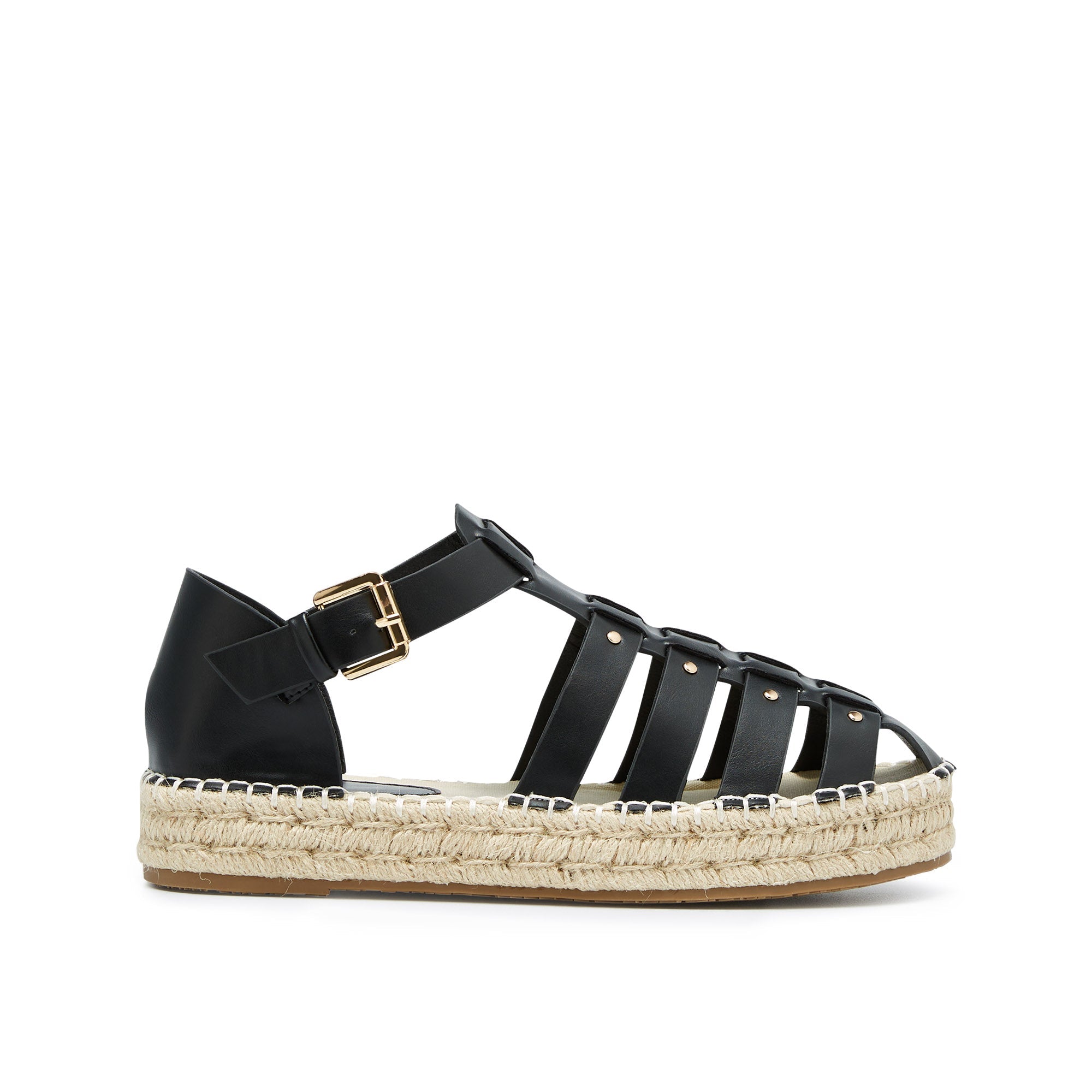 Eiko Espadrille Shoes Black - Jelly Bunny Thailand Official Online Store