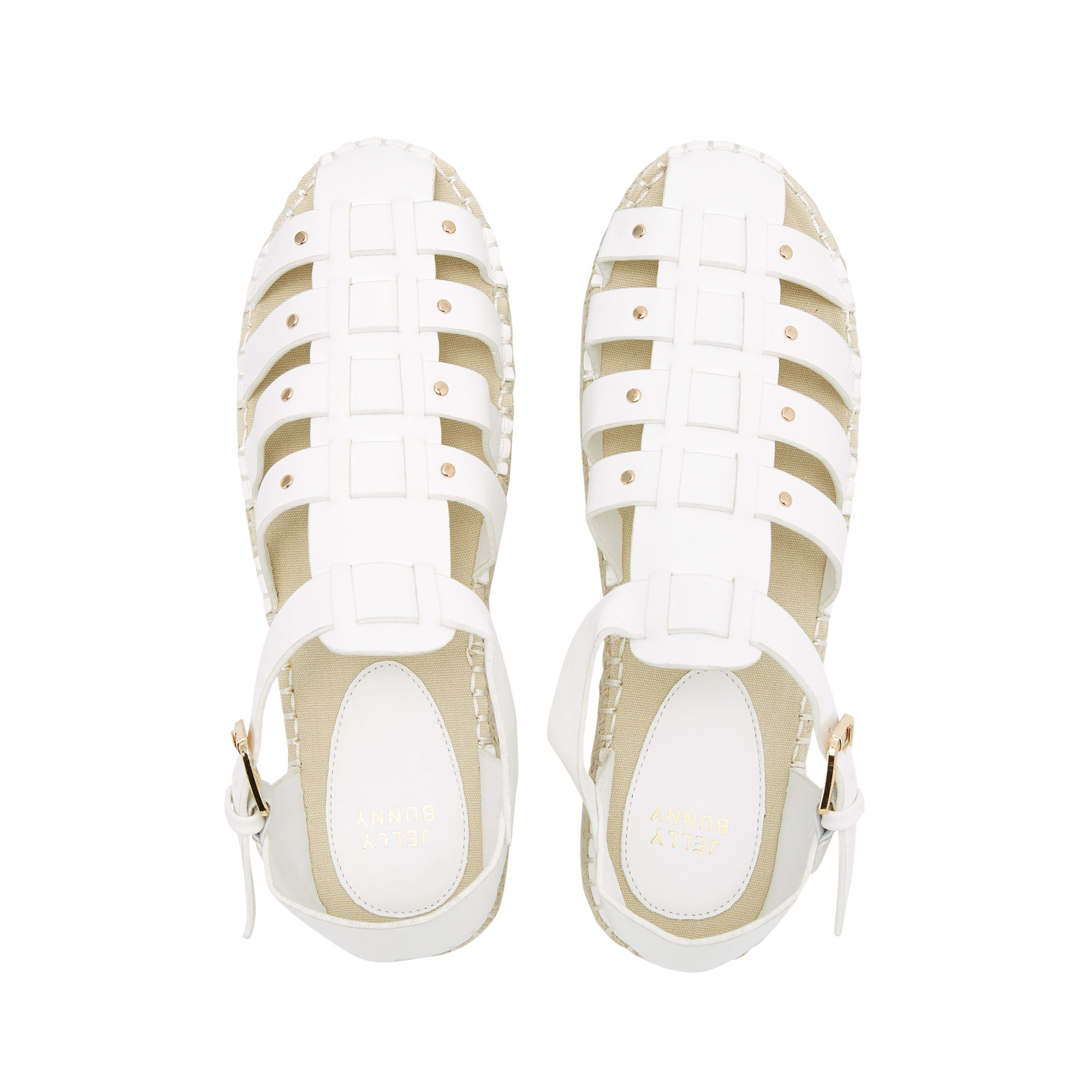 Eiko Espadrille Shoes White - Jelly Bunny Thailand Official Online Store