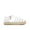 Eiko Espadrille Shoes White