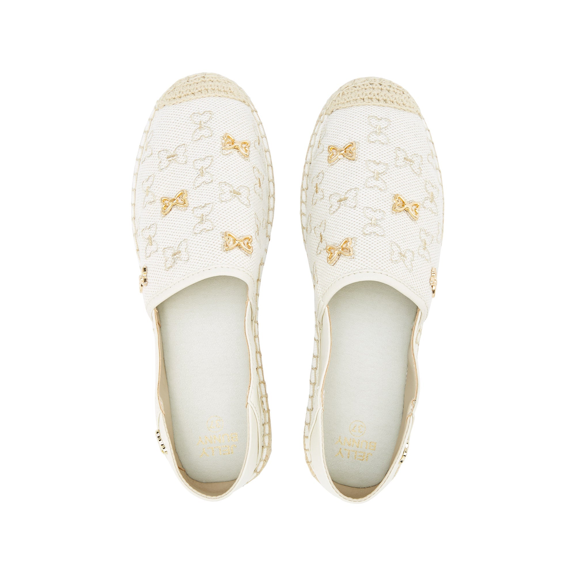 Cinna Espadrille Ivory - Jelly Bunny Thailand Official Online Store