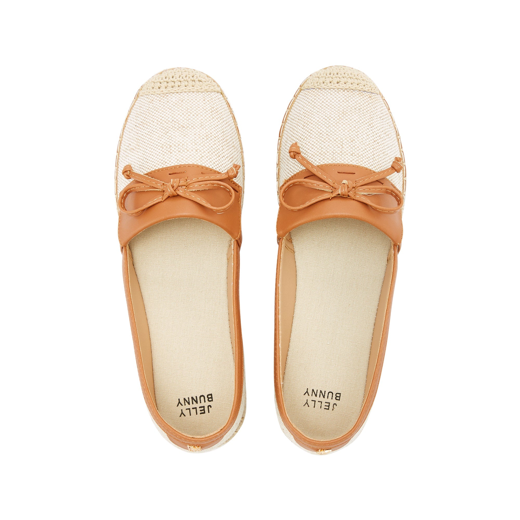 Freya Espadrille Shoes Beige - Jelly Bunny Thailand Official Online Store