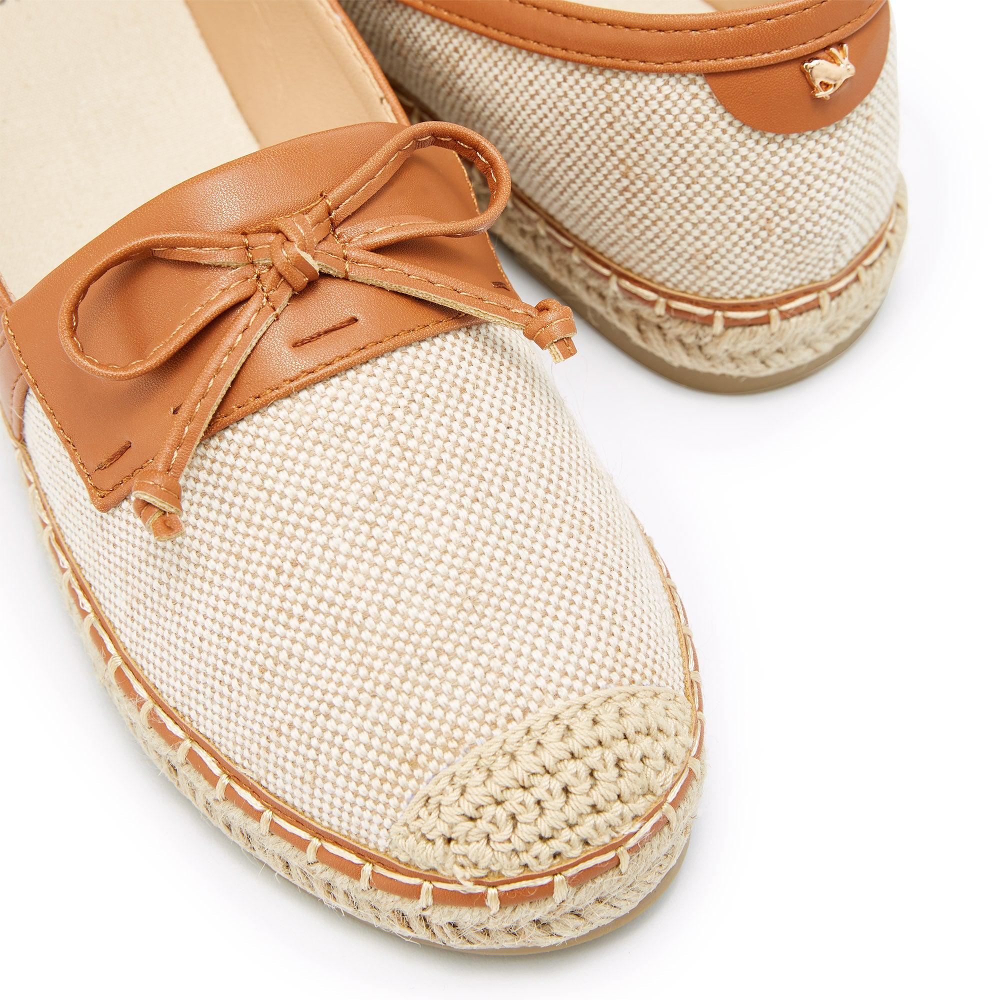 Freya Espadrille Shoes Beige - Jelly Bunny Thailand Official Online Store