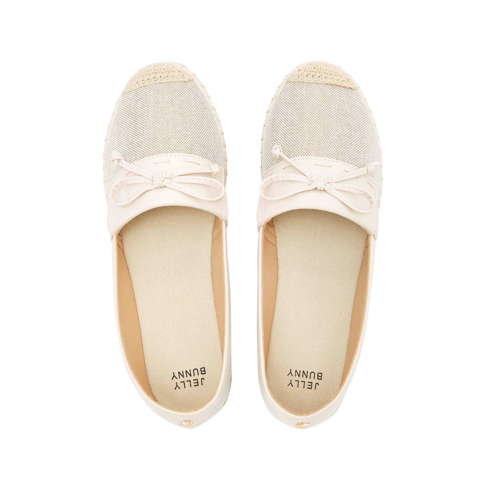 Freya Espadrille Shoes Off-White - Jelly Bunny Thailand Official Online Store