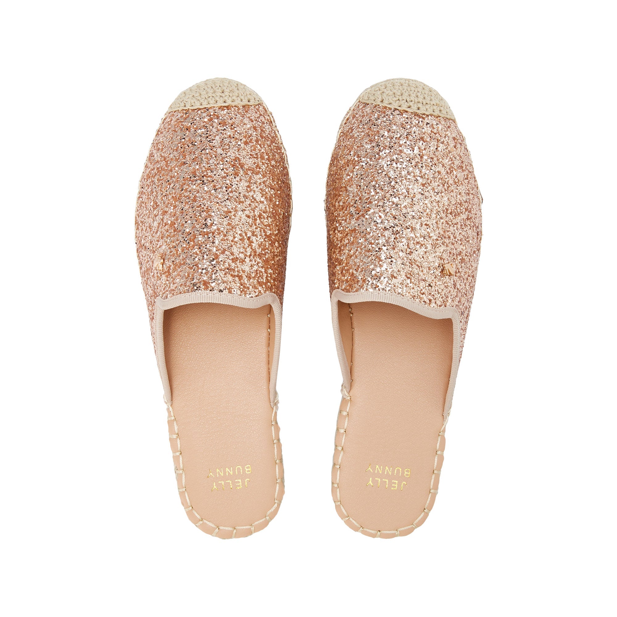 Quina Espadrille Rose Gold - Jelly Bunny Thailand Official Online Store