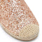 Quina Espadrille Rose Gold