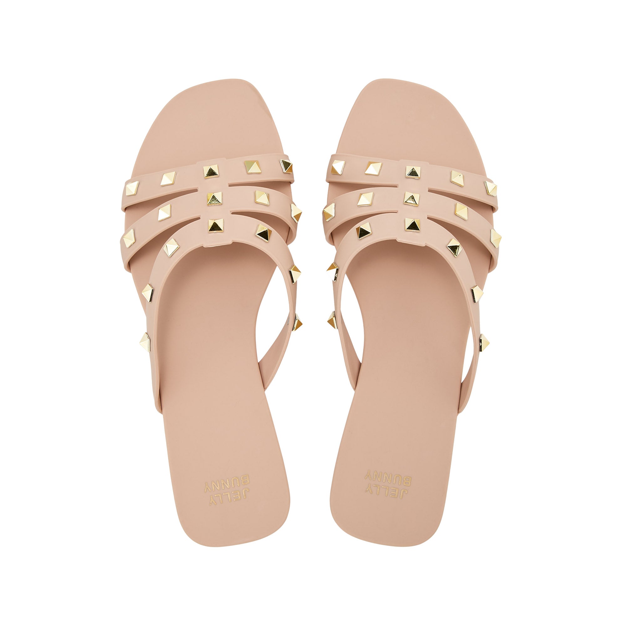 Sayu Encrusted Flats Sandals - Jelly Bunny TH