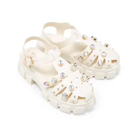 Teena Orion Flats Sandals - Jelly Bunny TH