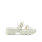 Selphie Mule Sandal White