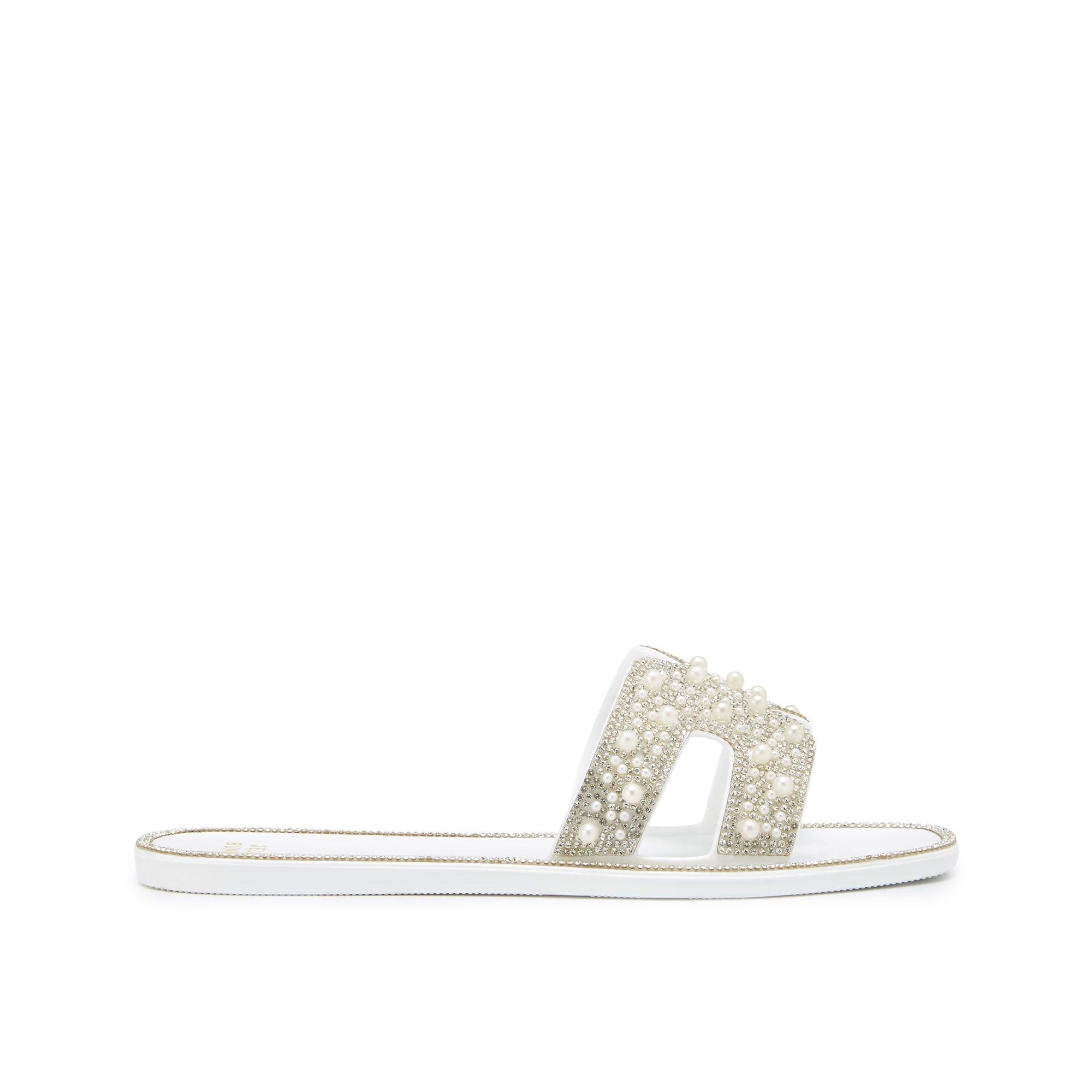 Tidus Flat Sandals White - Jelly Bunny Thailand Official Online Store