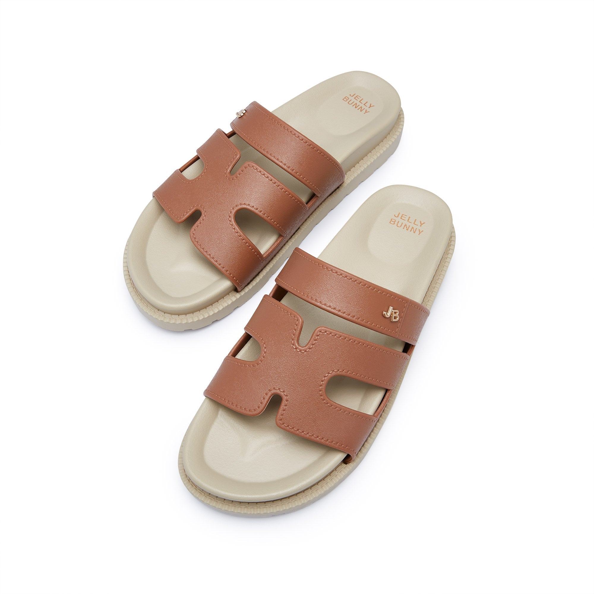 รองเท้าแตะ Sena Plain Brown