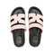 Sena Plain Flats Sandals Light Pink
