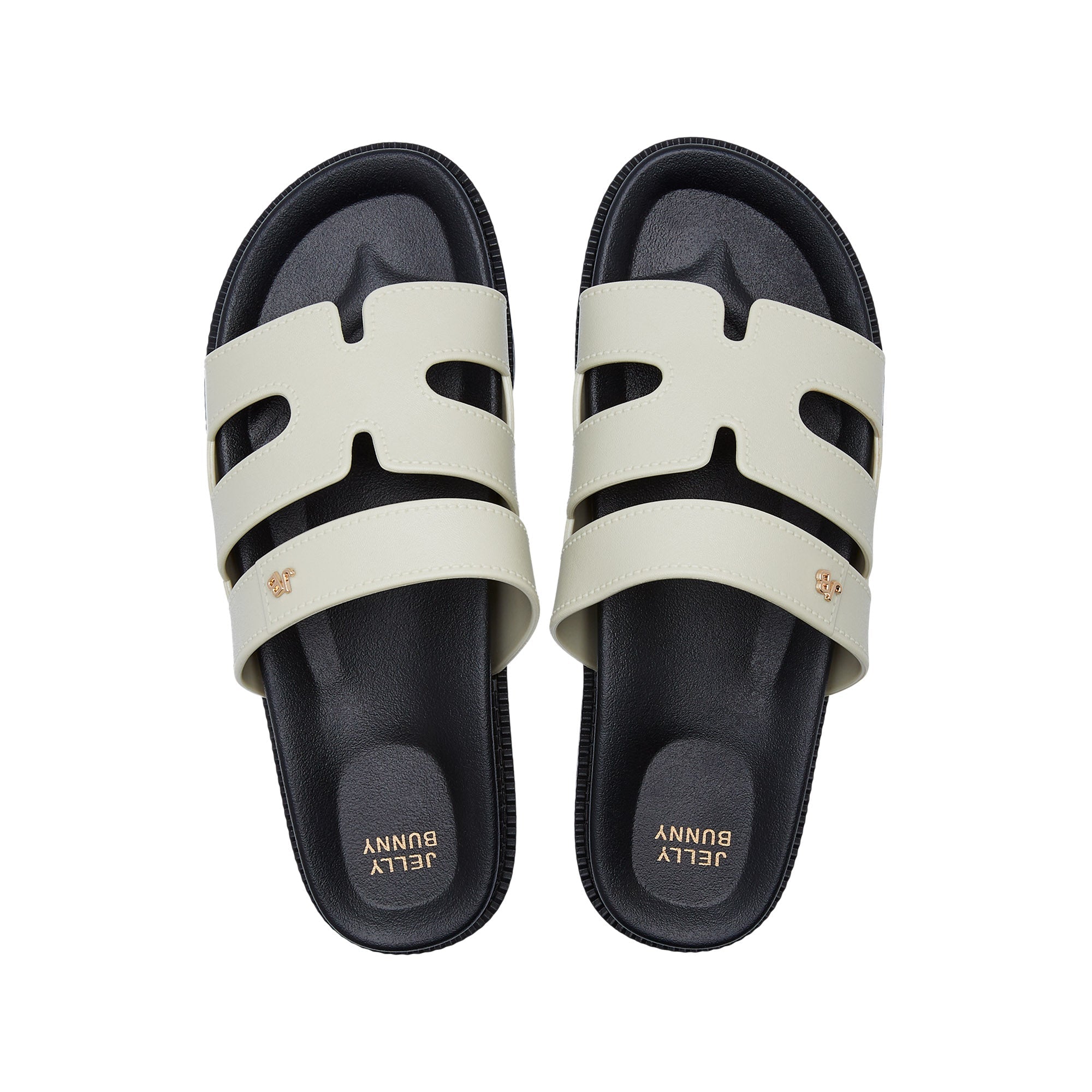 รองเท้าแตะ Sena Plain Check Ivory