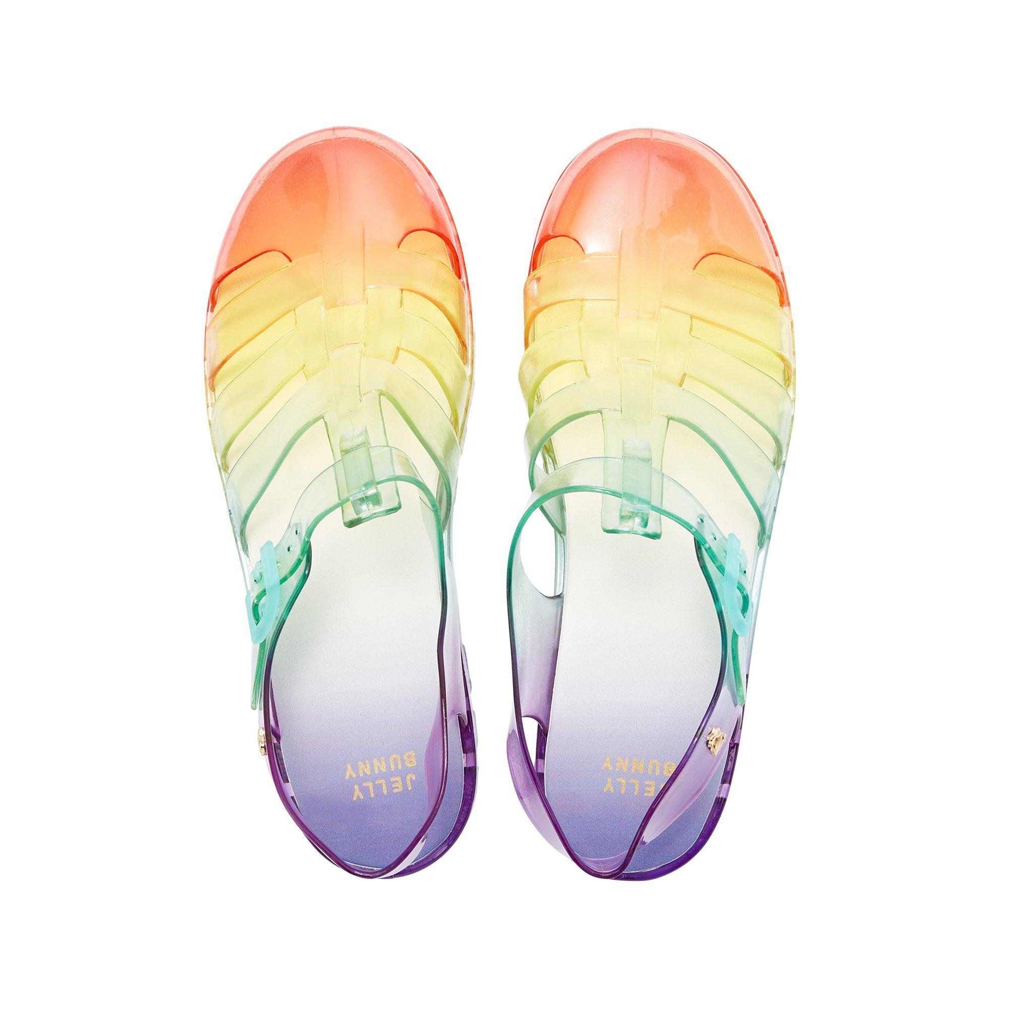 Nasia Plain Flats Sandals - Jelly Bunny TH