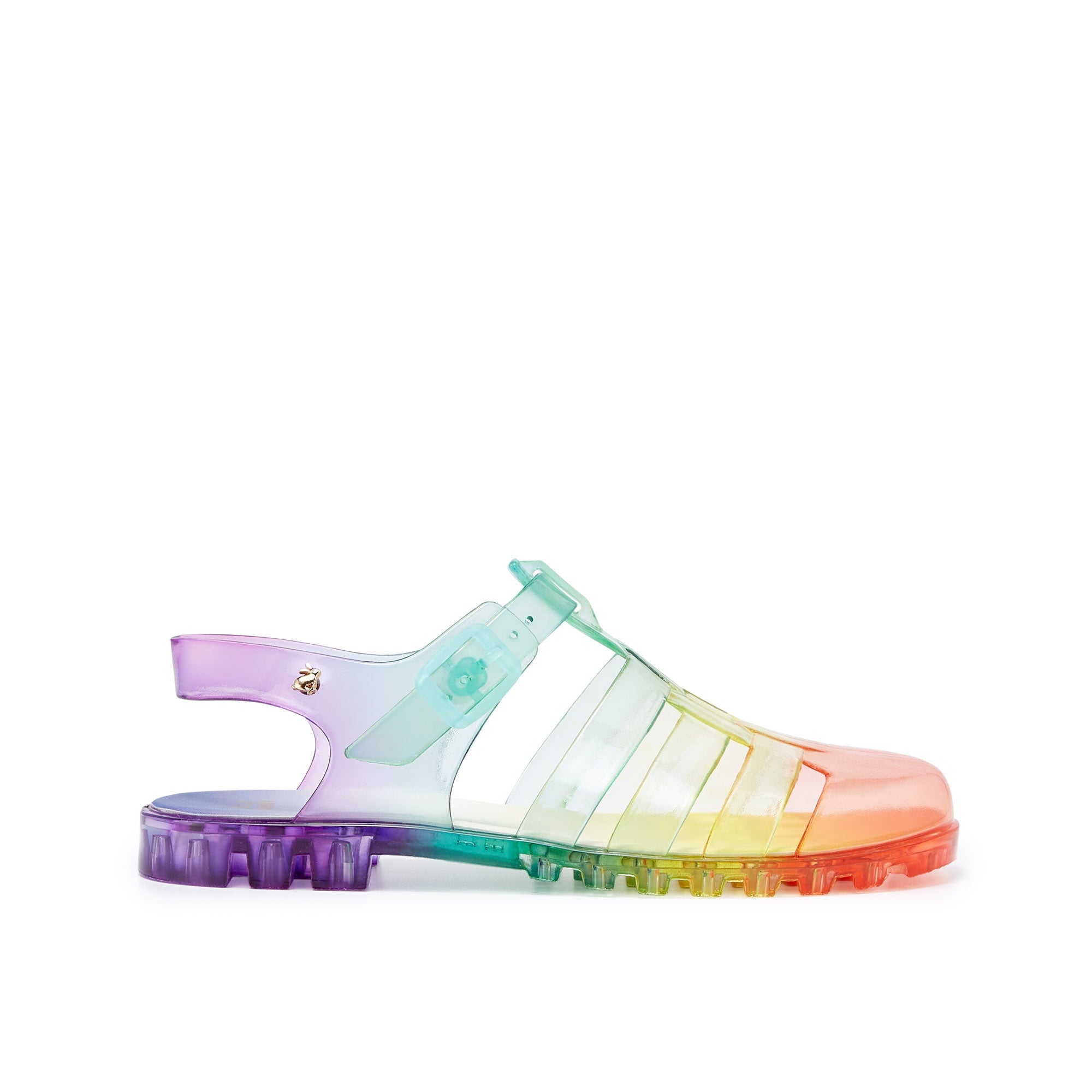 Nasia Plain Flats Sandals - Jelly Bunny TH