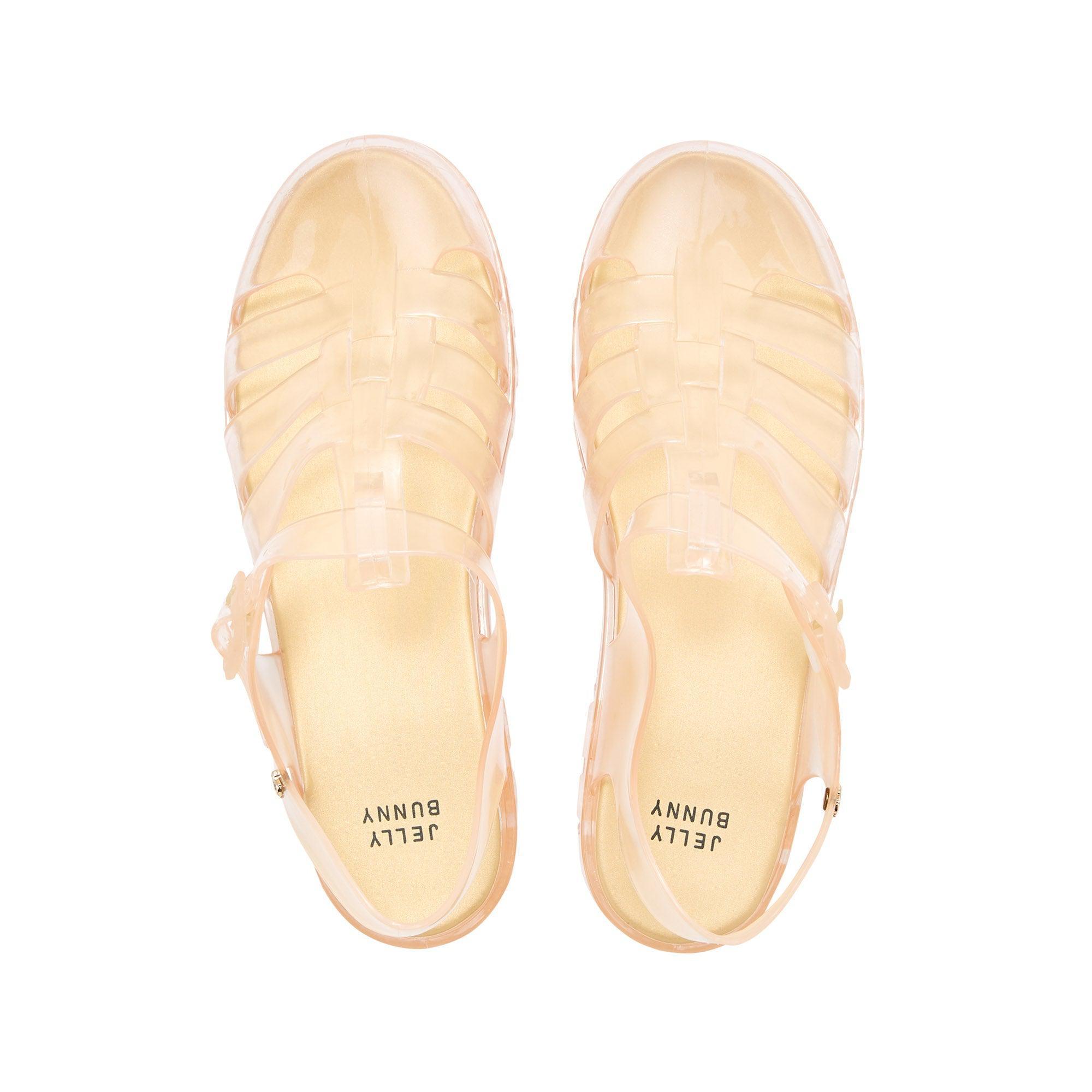 Nasia Plain Flats Sandals - Jelly Bunny TH