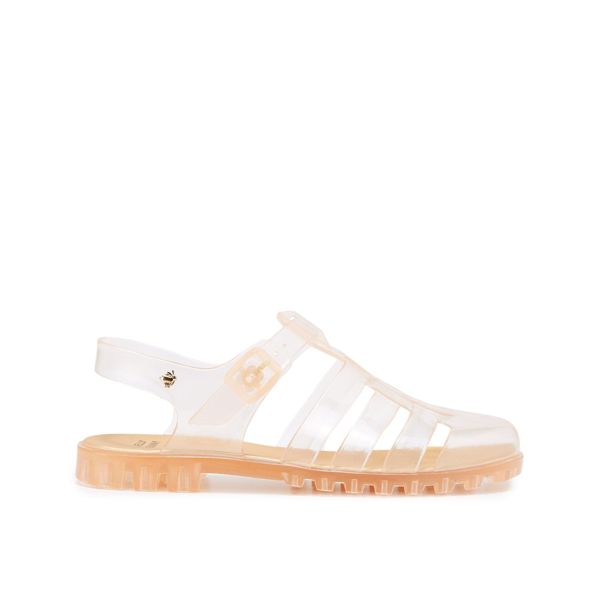 Nasia Plain Flats Sandals - Jelly Bunny TH