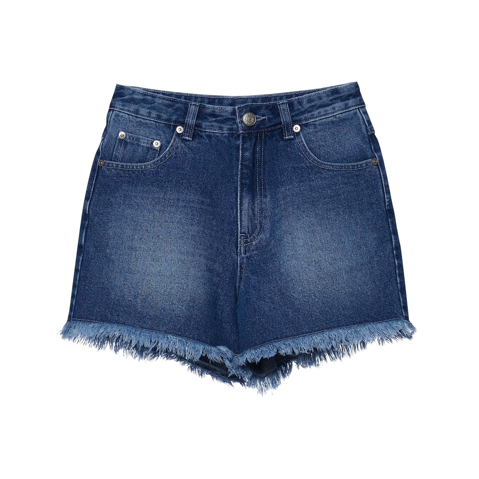 Denim Heart Shorts Blue - Jelly Bunny Thailand Official Online Store