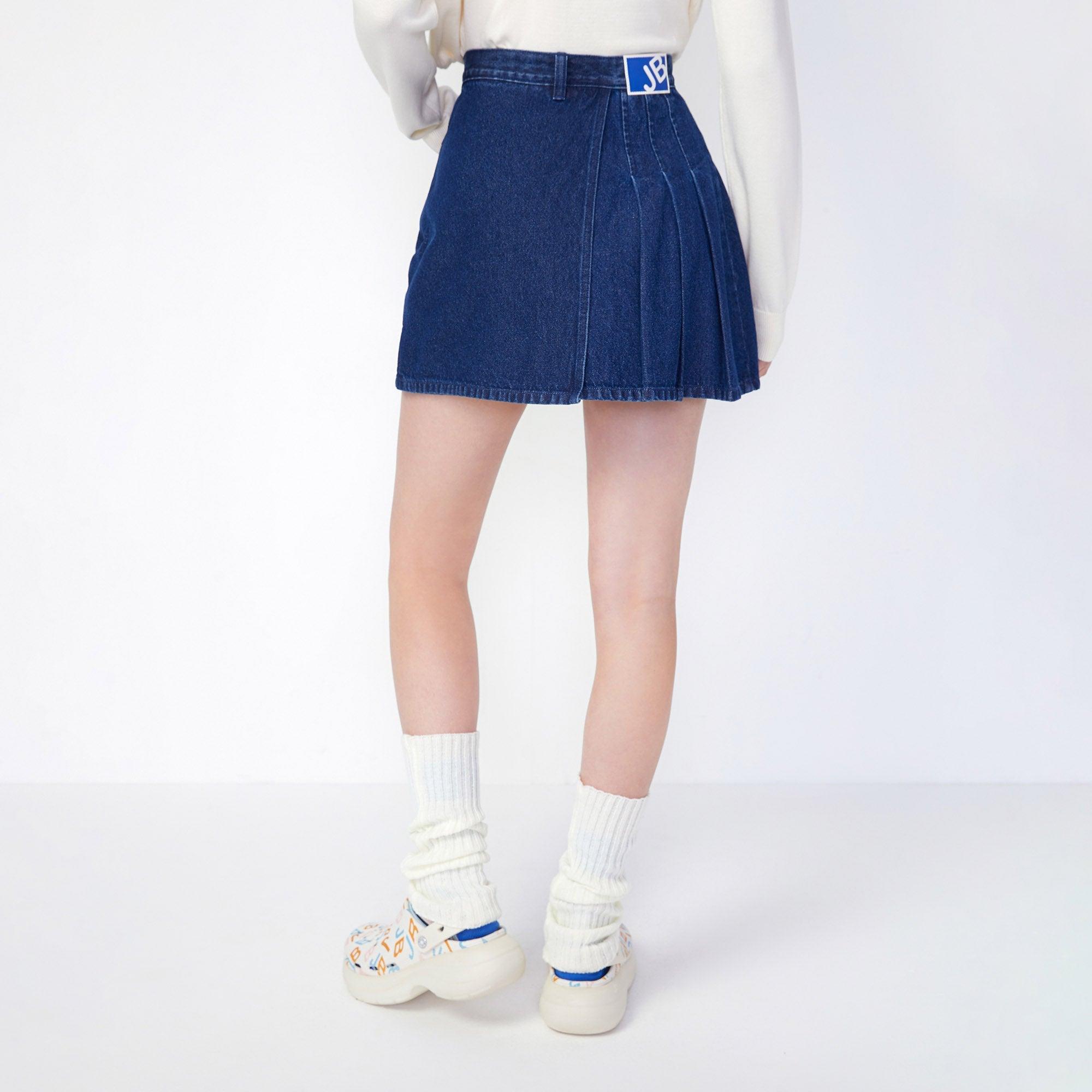 Starlight Mini Denim Skirt Blue - Jelly Bunny Thailand Official Online Store