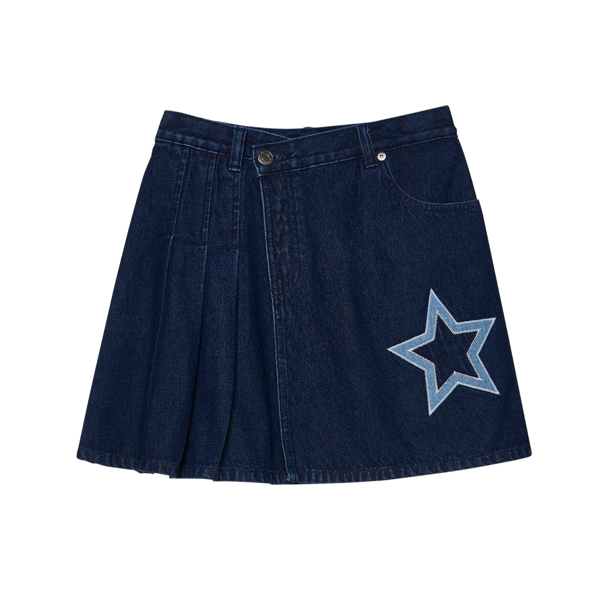 Starlight Mini Denim Skirt Blue - Jelly Bunny Thailand Official Online Store