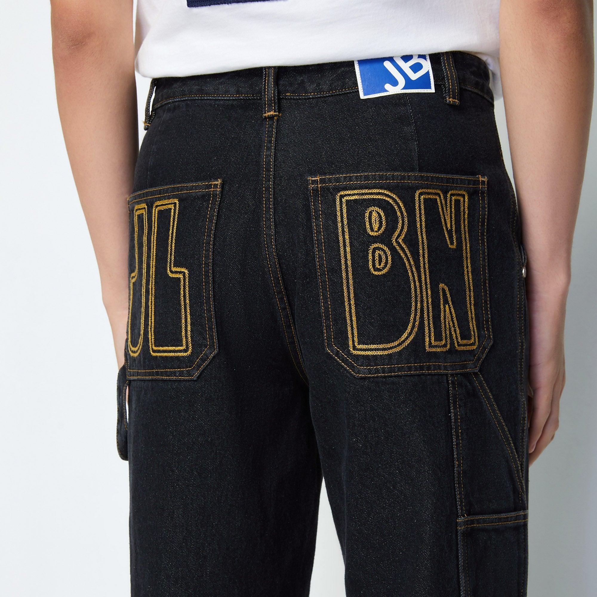 Bunny Low-Rise Jeans Black - Jelly Bunny Thailand Official Online Store