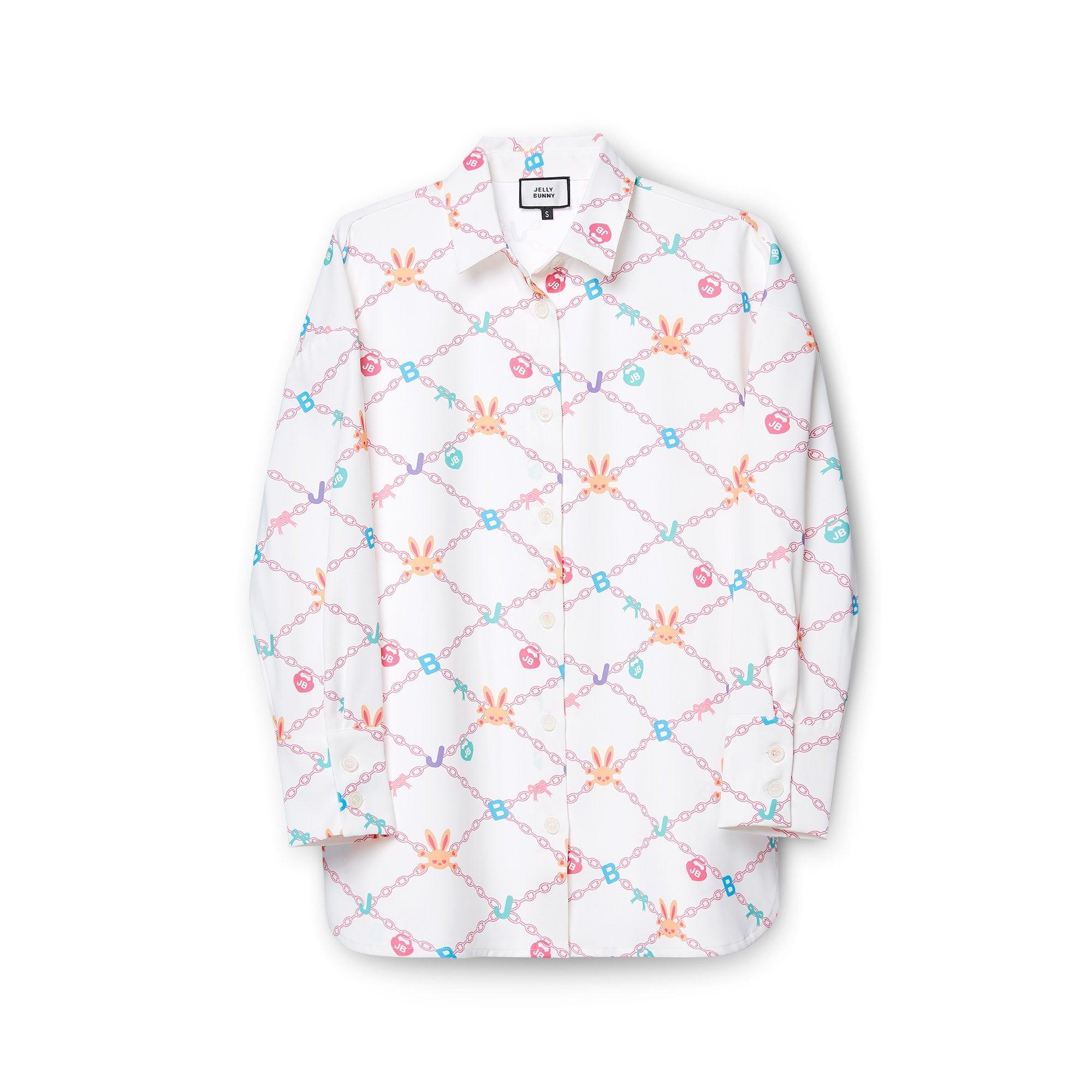 Sweet Bunny Chain Shirt Multi Color - Jelly Bunny Thailand Official Online Store