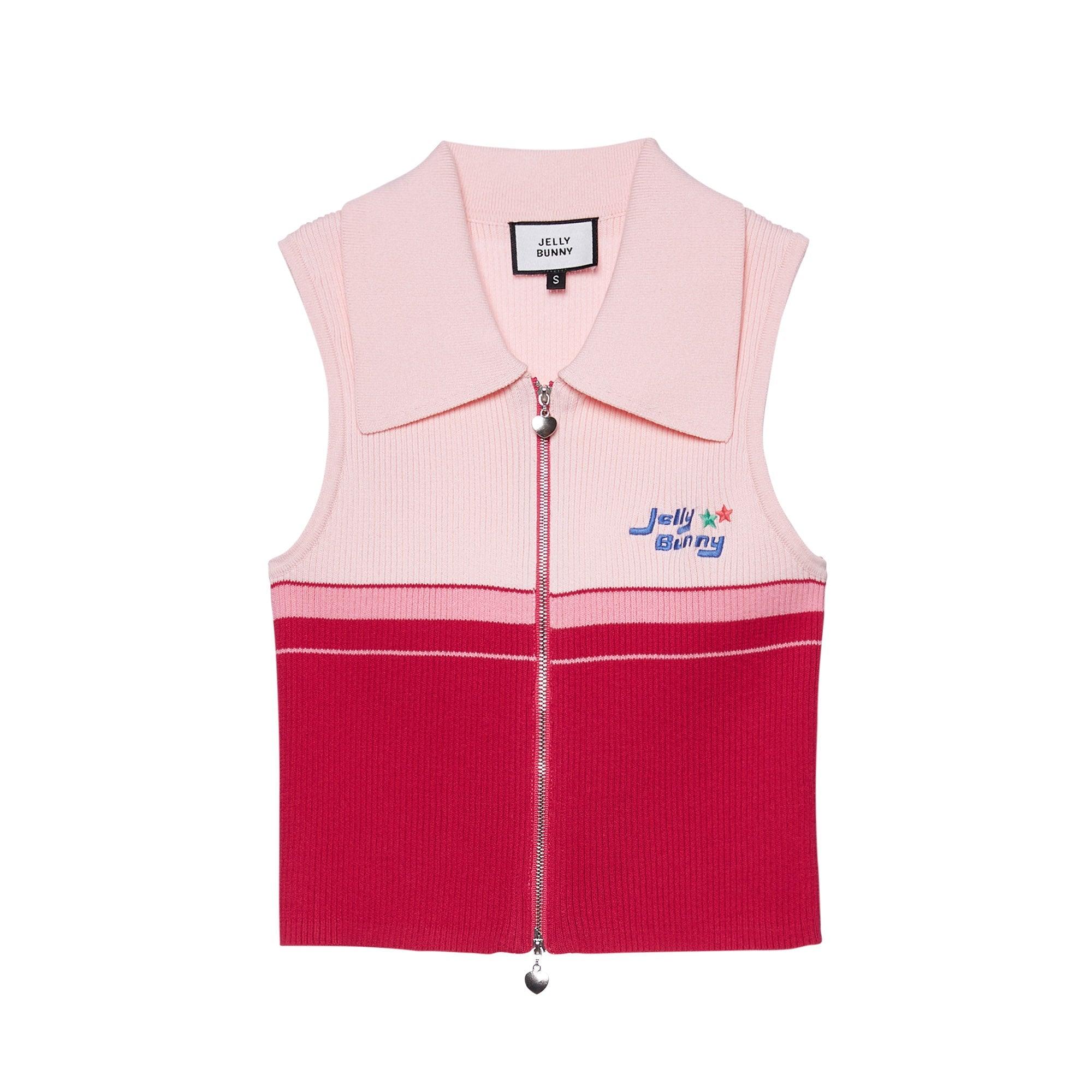 Heartfelt Crop Vest Multi Color - Jelly Bunny Thailand Official Online Store