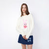 Bunny Pullover Shirt Cream