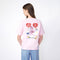 Classic Bunny And Friends With Balloon Tee Pink