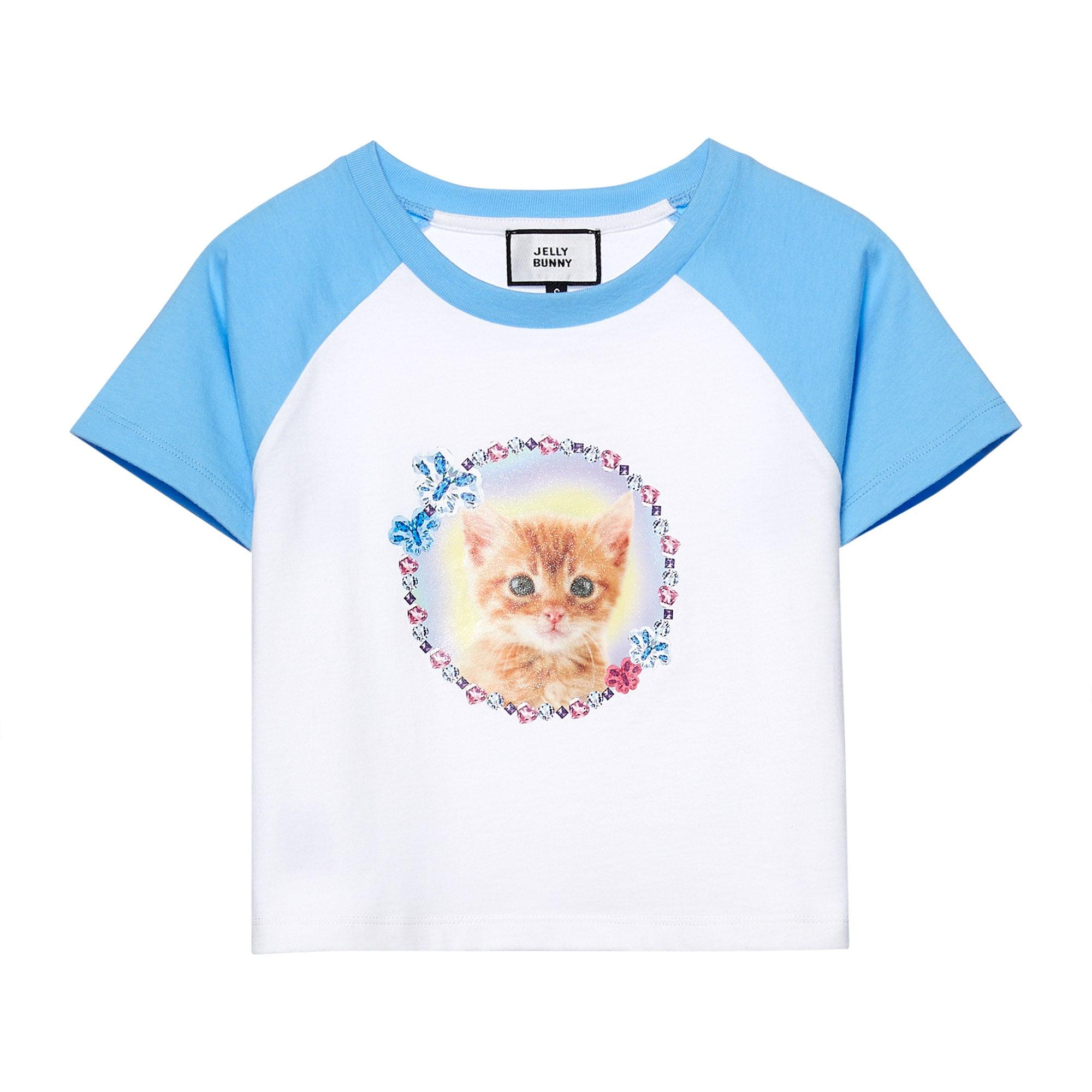 Kitty Cat Cropped Top Multi Color - Jelly Bunny Thailand Official Online Store