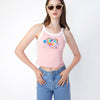 Bunny Heart Tank Top Pink