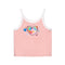 Bunny Heart Tank Top Pink