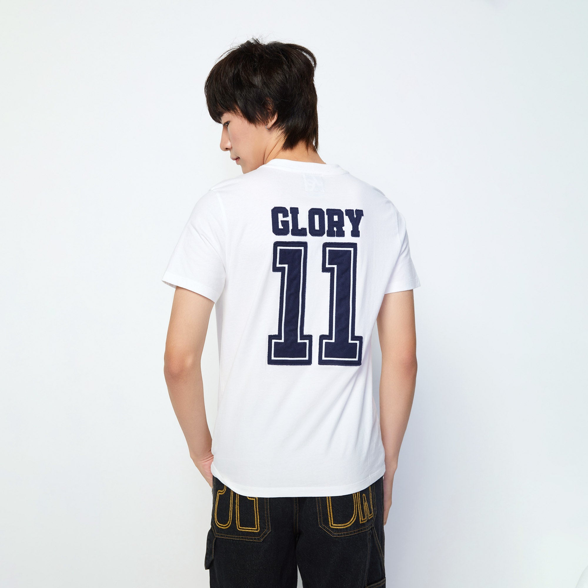 Jb Classic Plain T-Shirt White - Jelly Bunny Thailand Official Online Store