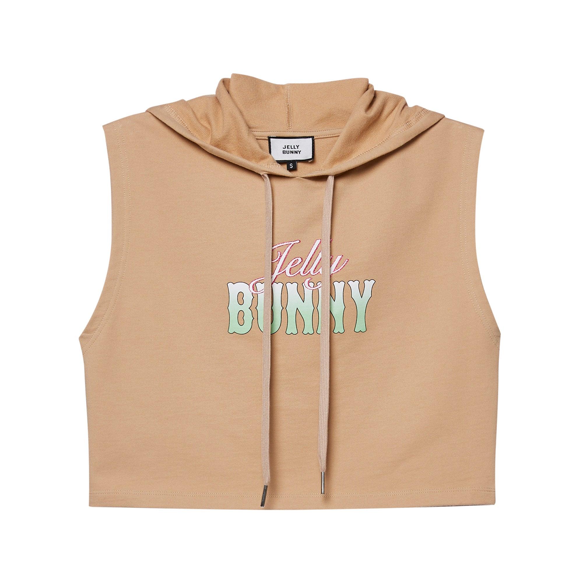 Lila Crop Top Pullover Beige - Jelly Bunny Thailand Official Online Store