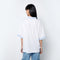 เสื้อยืดเจอร์ซี่ย์แต่งปักลาย White