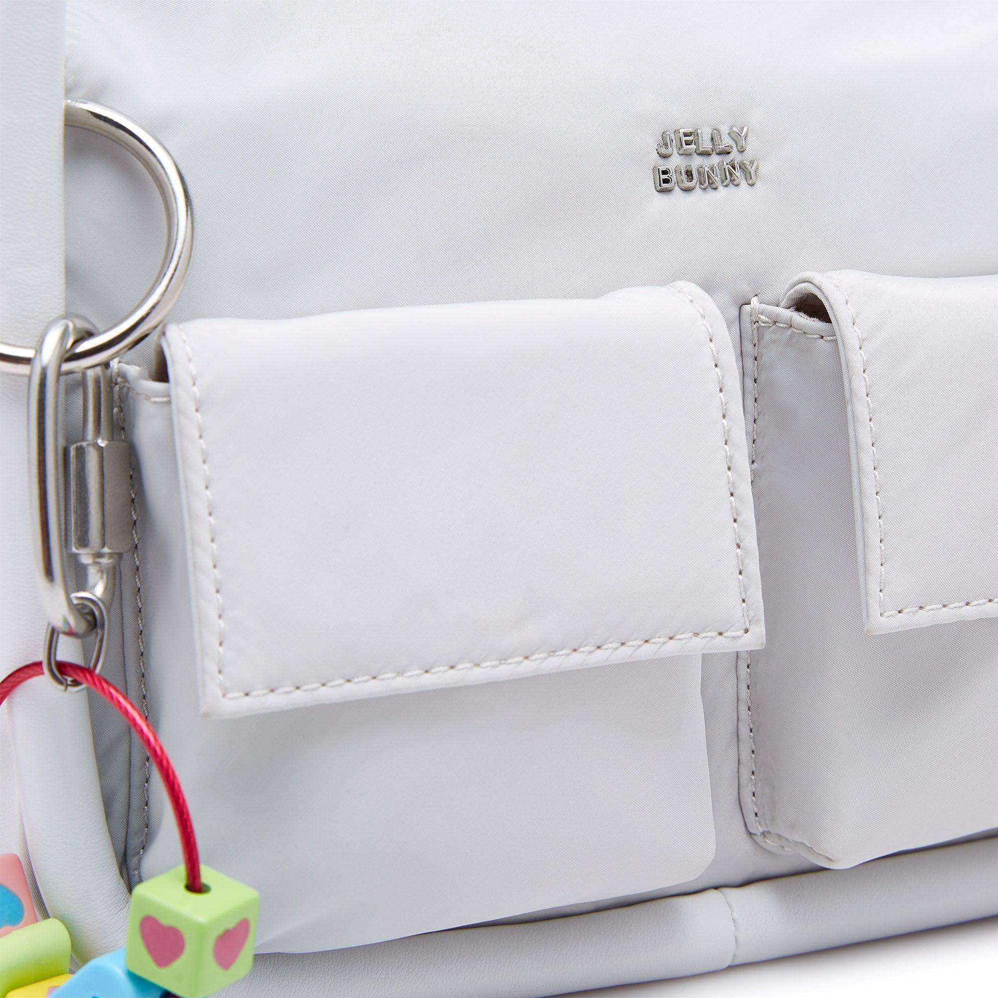 Runar Top Handle Bag Light Grey - Jelly Bunny Thailand Official Online Store