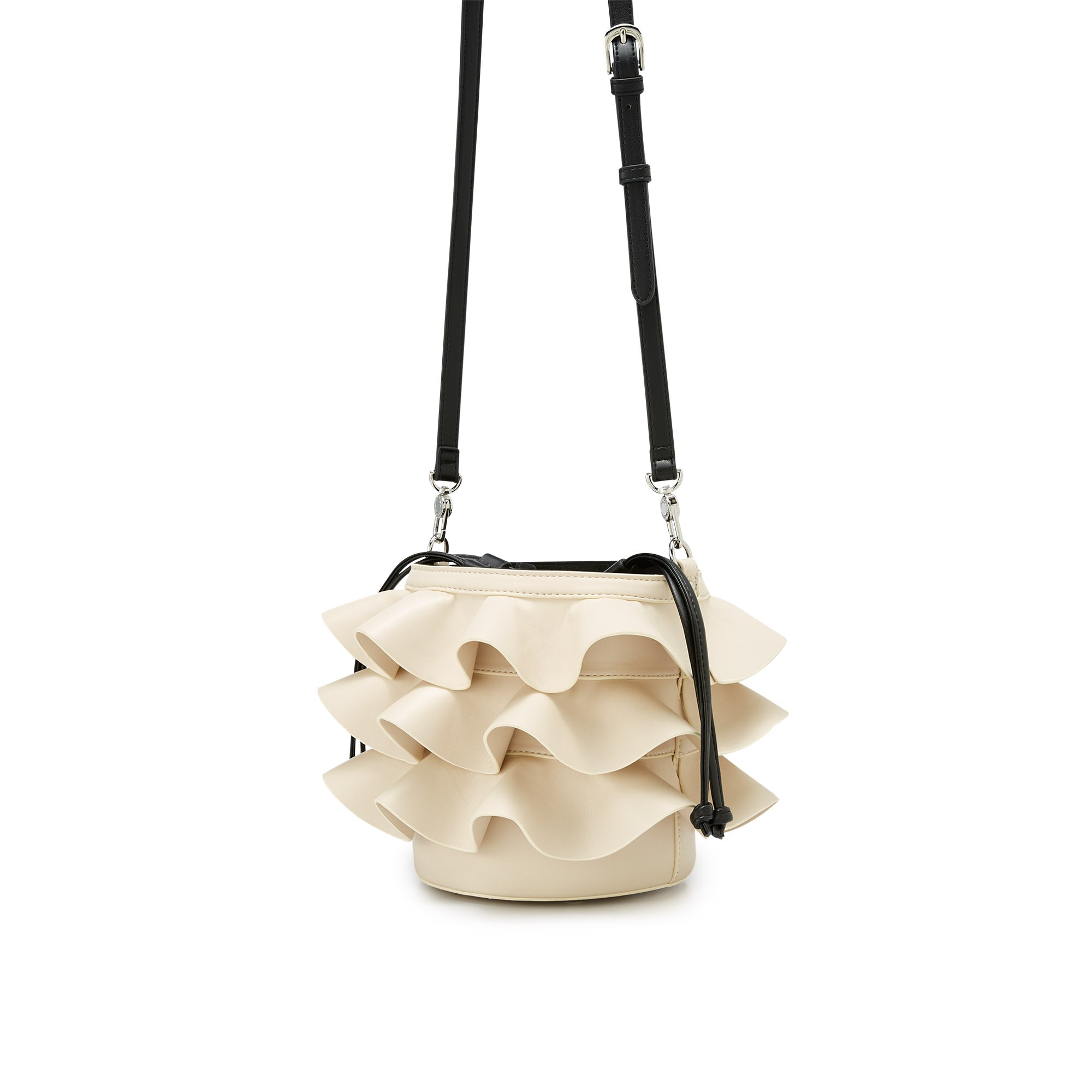 Cench Small Bucket Bag Ivory