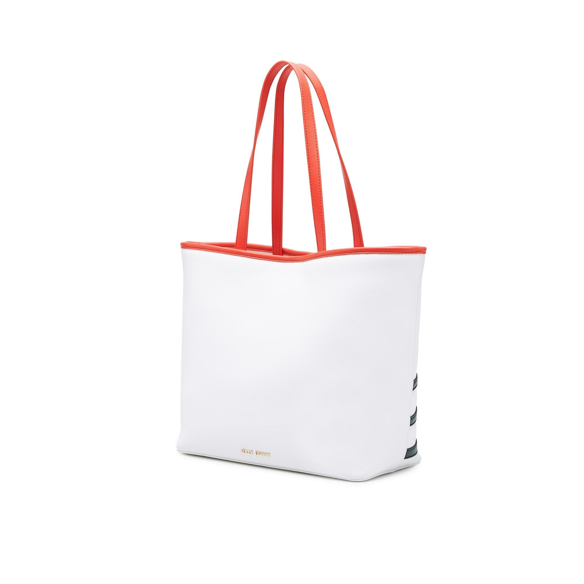 Winky Kitty Tote Bag White - Jelly Bunny Thailand Official Online Store