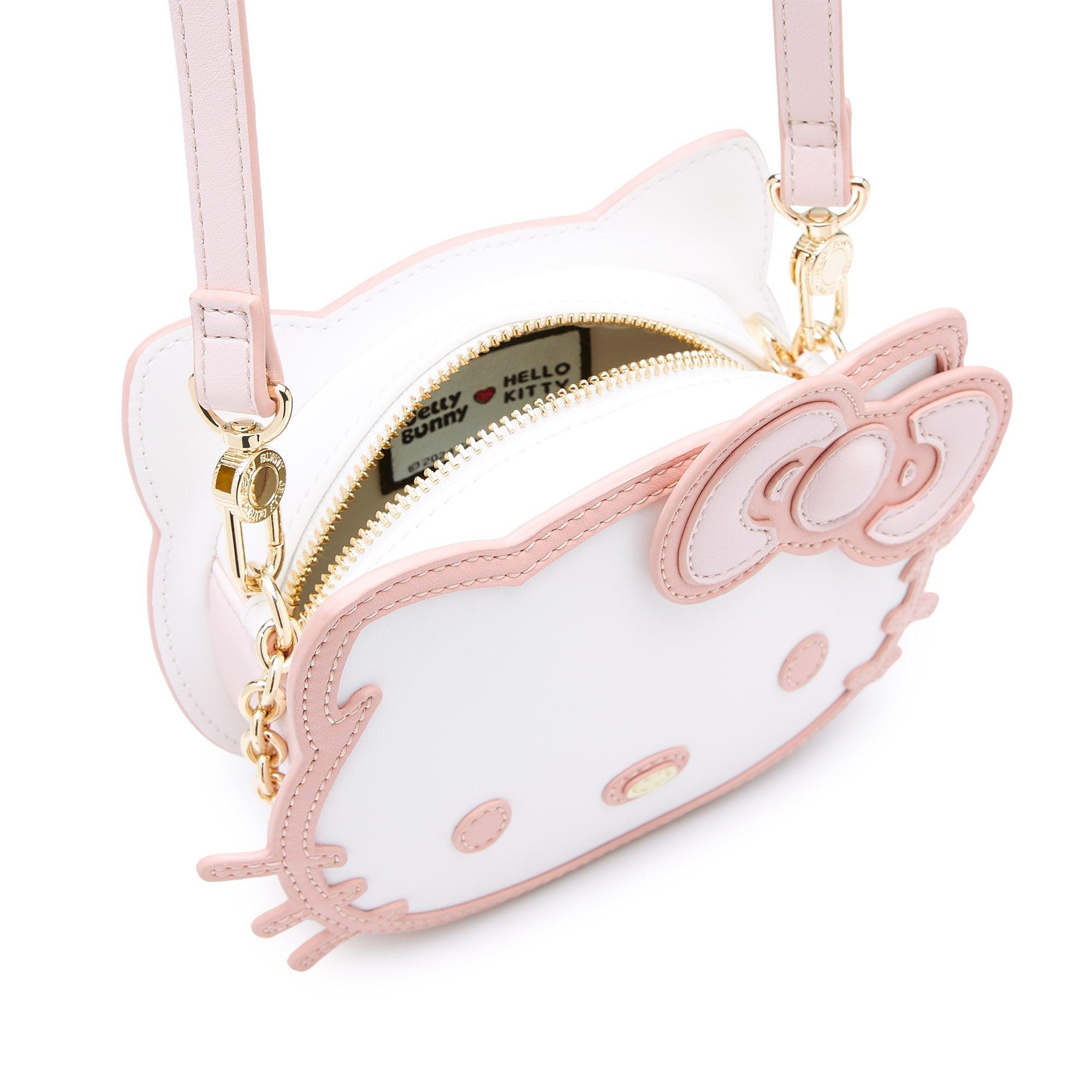 Cutie Face Kitty Crossbody Bag White - Jelly Bunny Thailand Official Online Store