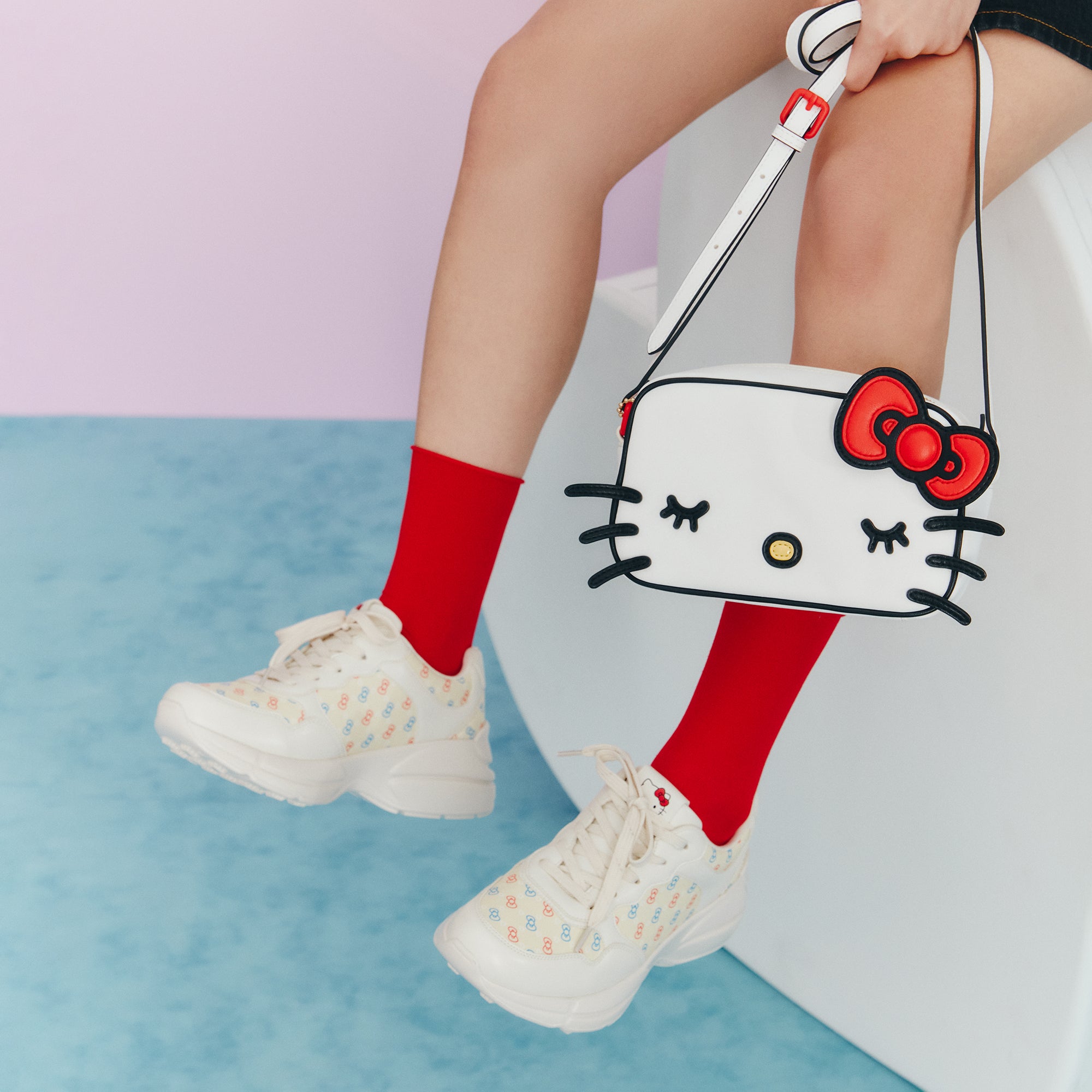 Sleepy Kitty Bag White - Jelly Bunny Thailand Official Online Store