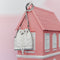 กระเป๋า Quilty Kitty Bucket White