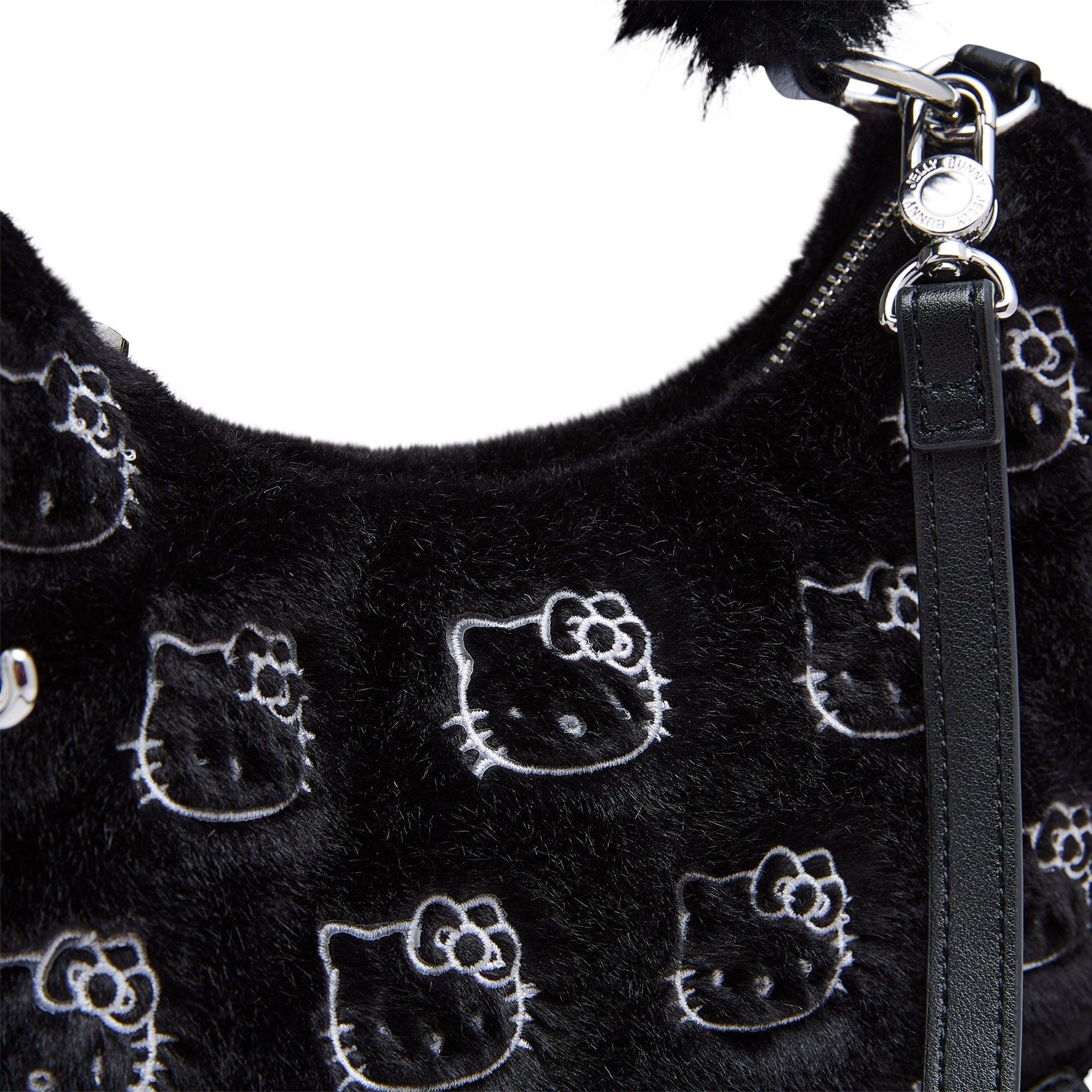 Fluffy Kitty Shoulder Bag Black - Jelly Bunny Thailand Official Online Store