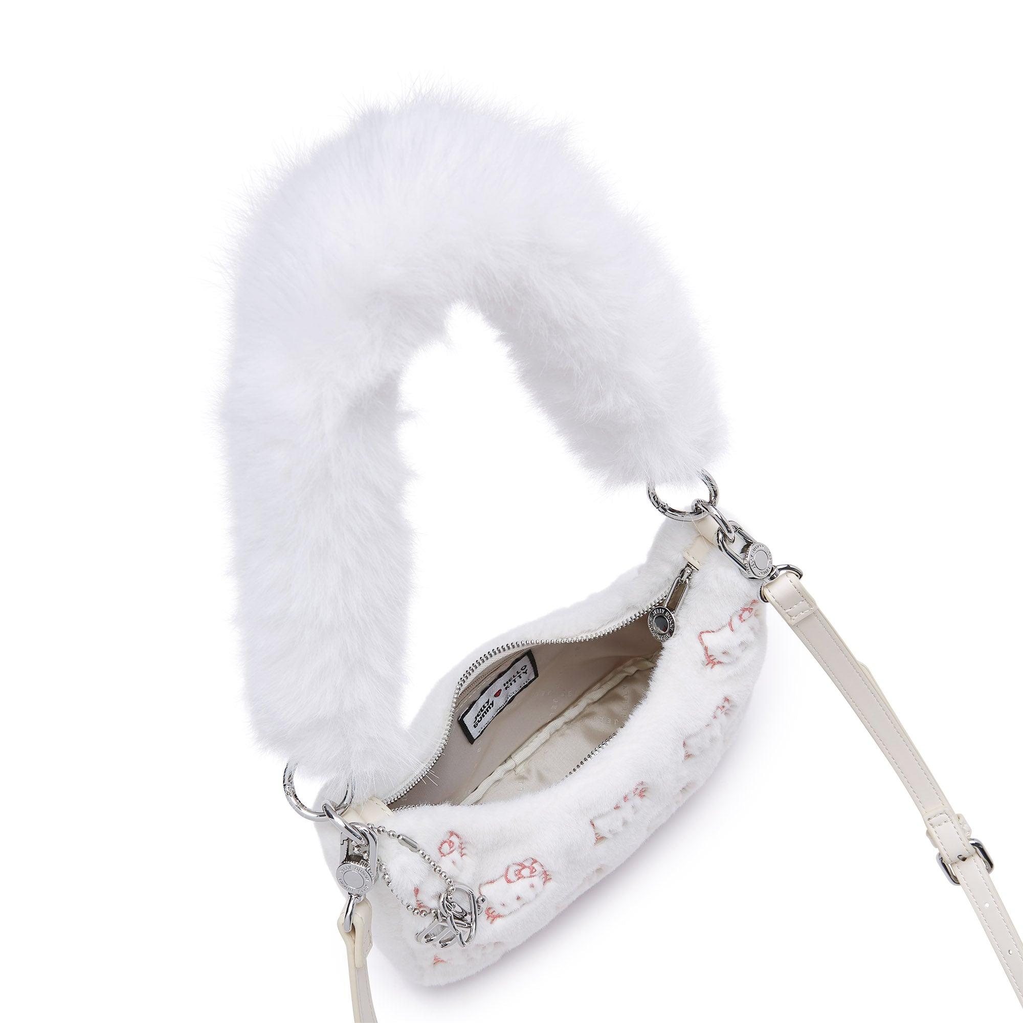 Fluffy Kitty Shoulder Bag White - Jelly Bunny Thailand Official Online Store