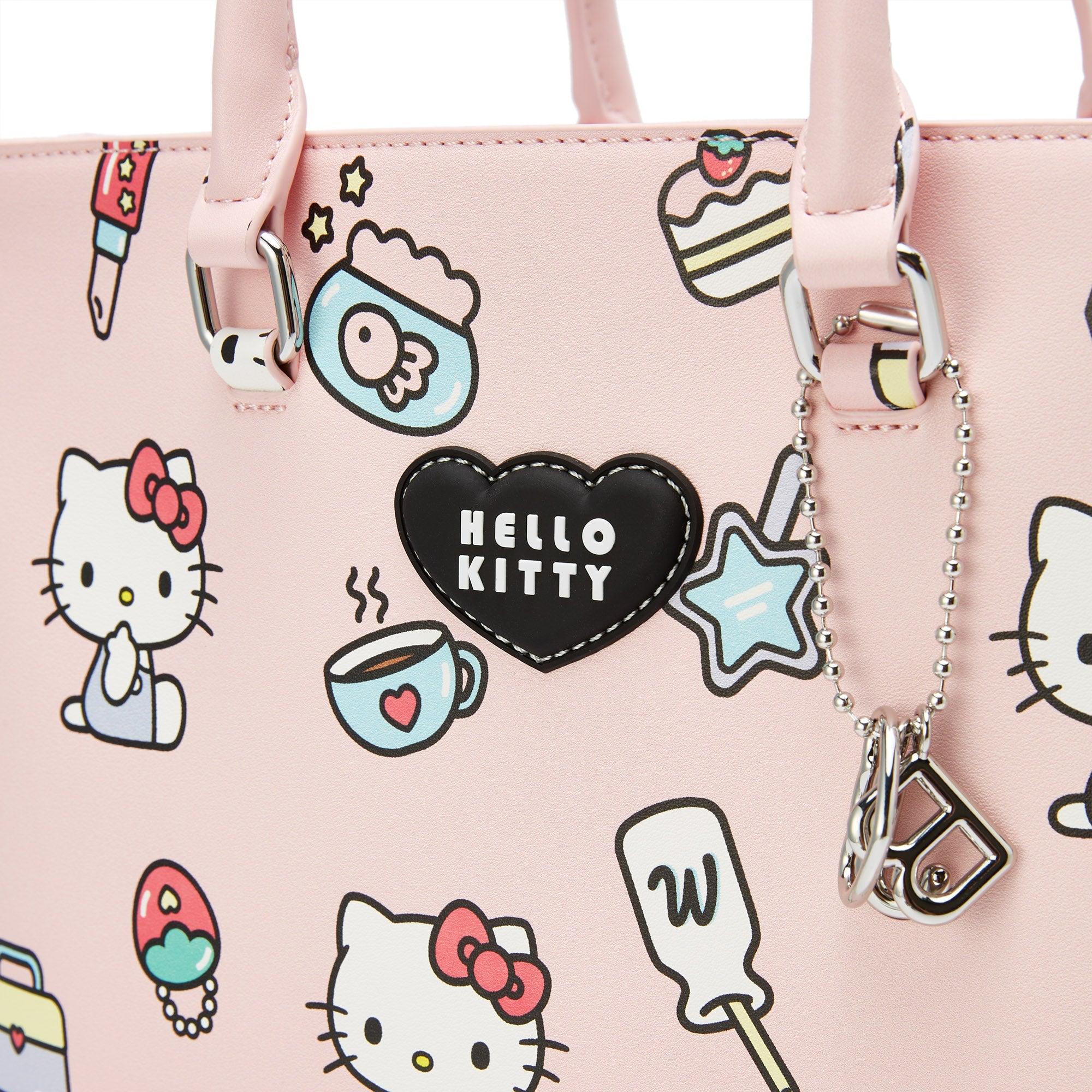 Wonder Kitty Top Handle Bag Printed Pink - Jelly Bunny Thailand Official Online Store